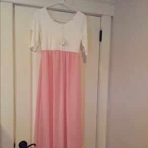 Maternity Pinkblush Dress NWT